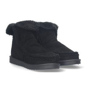Botas autralianas negras mujer forradas de pelo LHD-881A