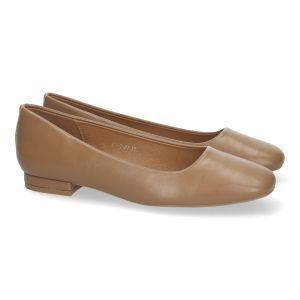 Bailarinas de mujer camel planas HF-2487