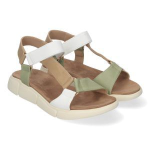 Sandalias planas mujer planta ergonómica y cierre velcro AD-3269