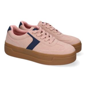 Zapatillas casual de vestir mujer rosas AD-3399
