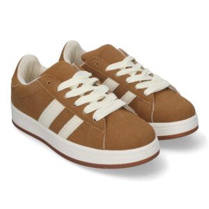 Zapatillas casual de vestir camel YY-10F