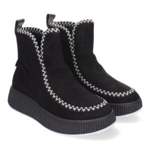 Botines estilo australiano mujer negras YY-20