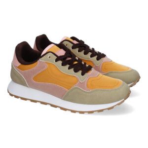 Zapatillas casual de vestir para mujer color amarillo DD4